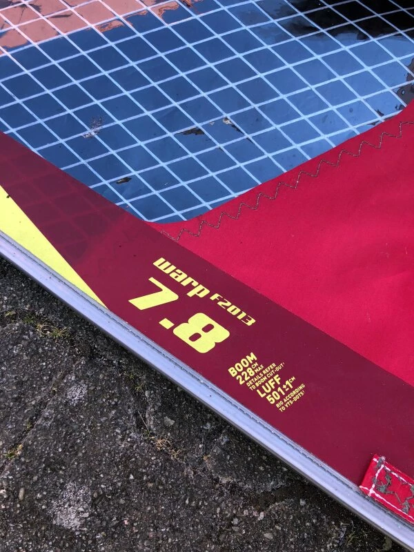 North Sails North Warp 7,8 *used* Gut (Nr18) 2 North Sails North Warp 7,8 *used* Gut (Nr18) – Bild 2