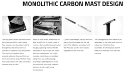 Starboard Foil Wing And Surf - Mast Set Aluminium V7 82cm Top Plate 2021 -Surfen Geschäft starboard foil wing and surf mast set aluminium v7 82cm top plate 20214