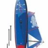 Starboard Waterman Package With Inflatable WindSUP Touring 12'6''x30''x6 Deluxe SC Starboard Compact Rig 5,5 Qm & Starboard Tiki Tech Paddel 3pcs 2023